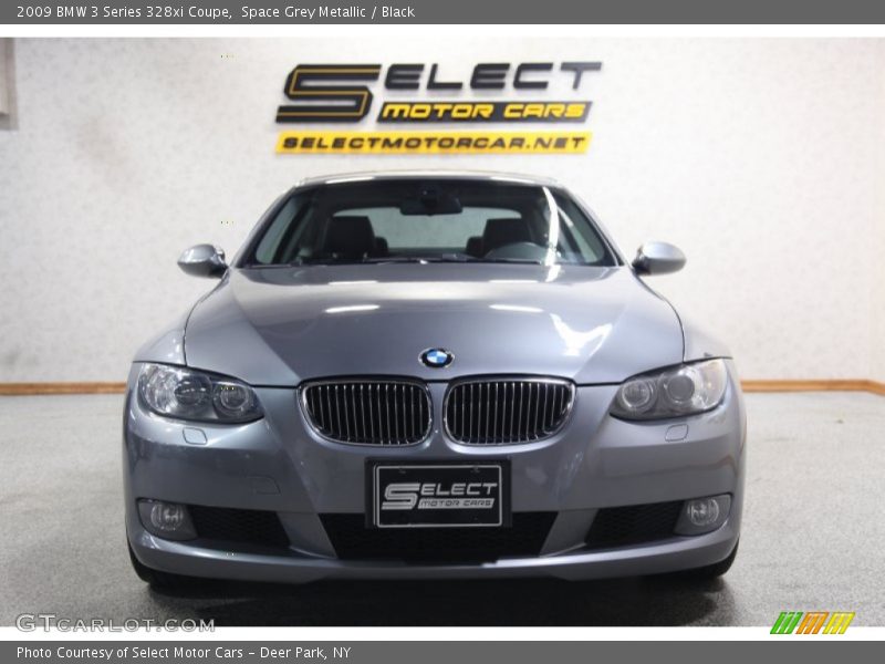 Space Grey Metallic / Black 2009 BMW 3 Series 328xi Coupe