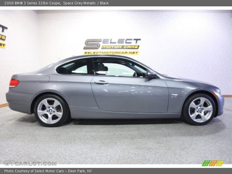 Space Grey Metallic / Black 2009 BMW 3 Series 328xi Coupe