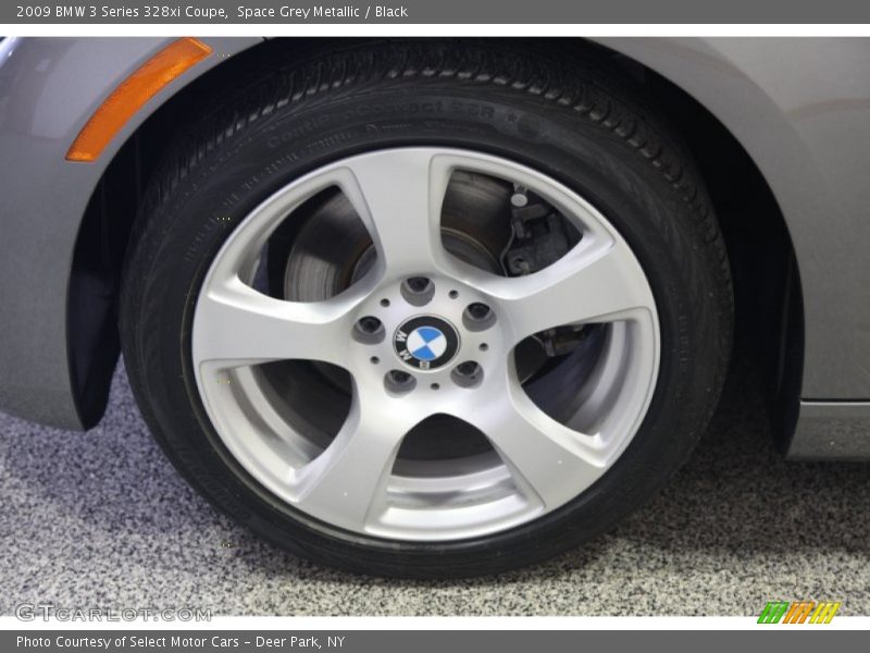 Space Grey Metallic / Black 2009 BMW 3 Series 328xi Coupe
