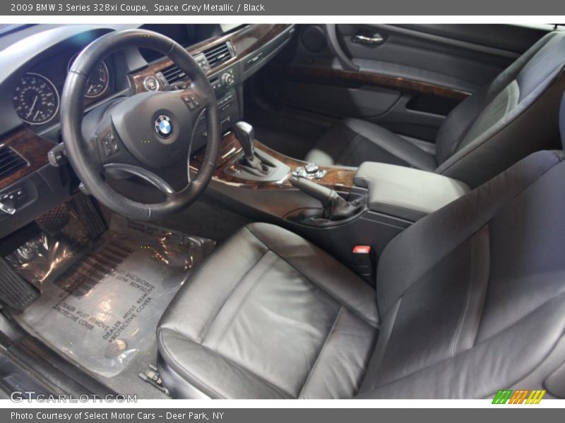 Space Grey Metallic / Black 2009 BMW 3 Series 328xi Coupe