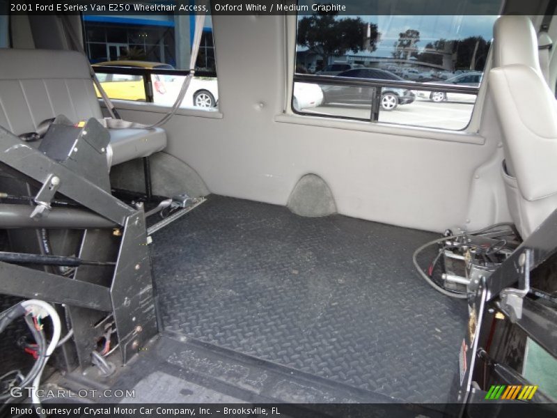  2001 E Series Van E250 Wheelchair Access Medium Graphite Interior
