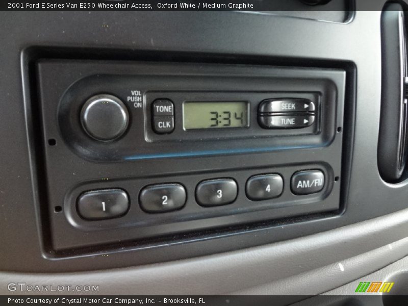 Controls of 2001 E Series Van E250 Wheelchair Access