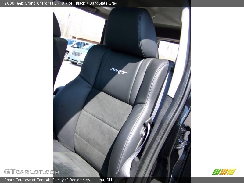 Black / Dark Slate Gray 2008 Jeep Grand Cherokee SRT8 4x4