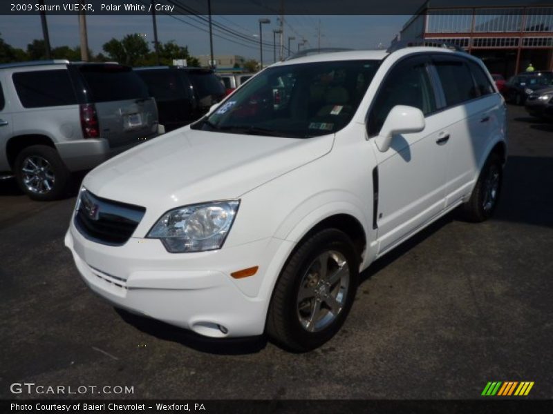 Polar White / Gray 2009 Saturn VUE XR