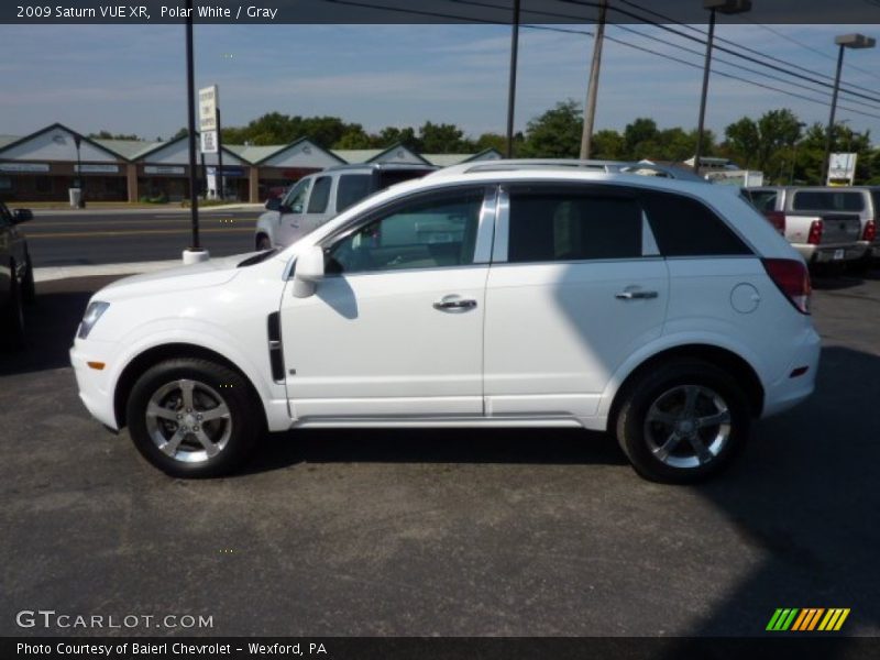Polar White / Gray 2009 Saturn VUE XR