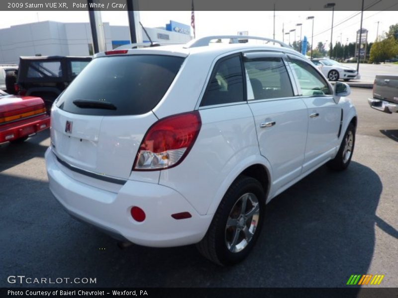 Polar White / Gray 2009 Saturn VUE XR