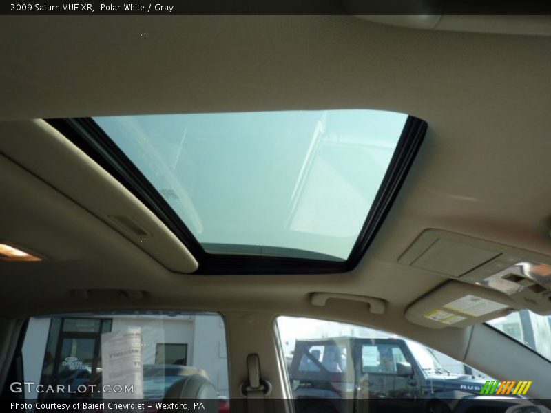 Polar White / Gray 2009 Saturn VUE XR