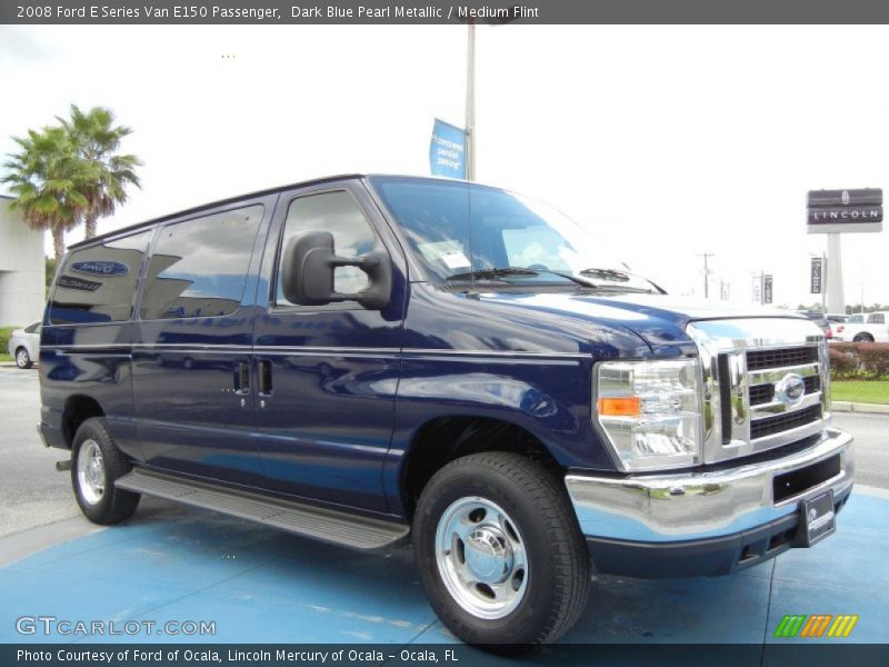 Front 3/4 View of 2008 E Series Van E150 Passenger