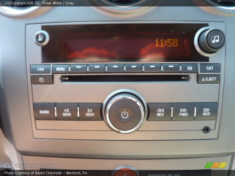 Audio System of 2009 VUE XR