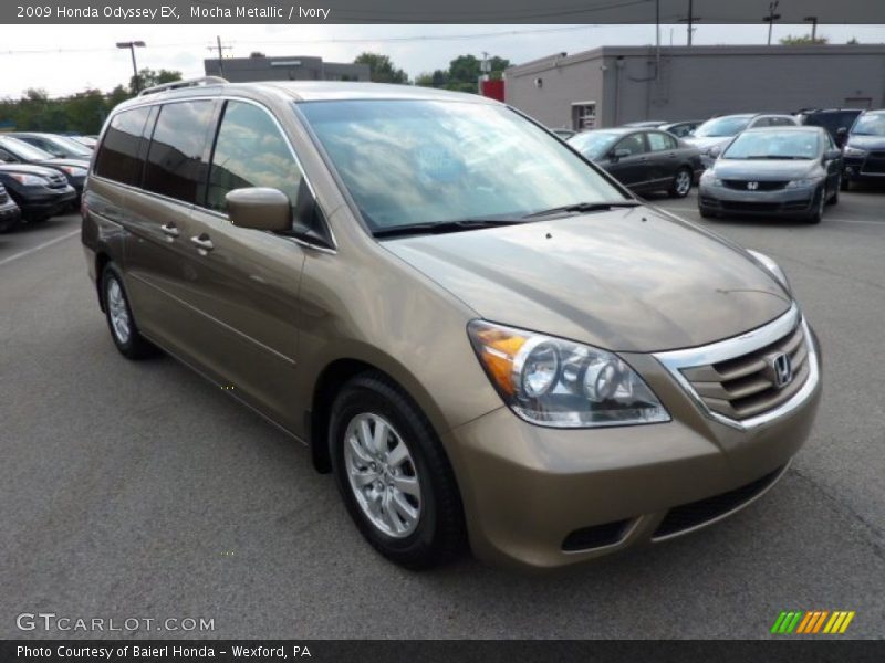 Mocha Metallic / Ivory 2009 Honda Odyssey EX