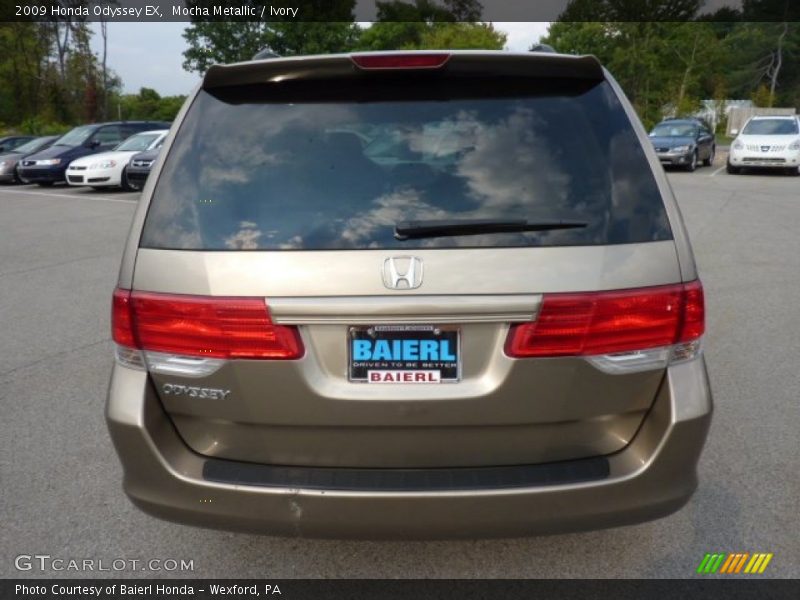 Mocha Metallic / Ivory 2009 Honda Odyssey EX