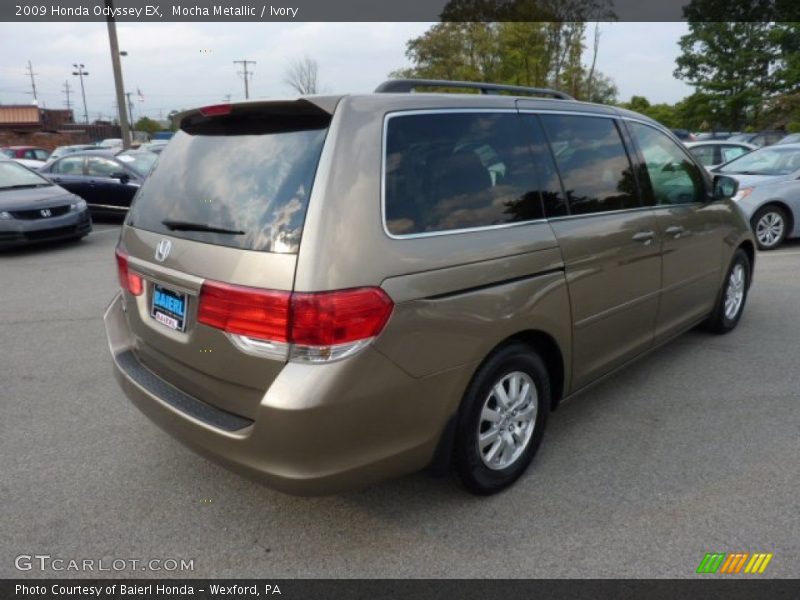Mocha Metallic / Ivory 2009 Honda Odyssey EX