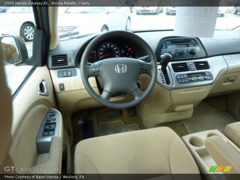 Mocha Metallic / Ivory 2009 Honda Odyssey EX