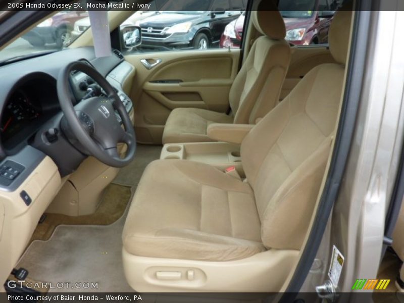 Mocha Metallic / Ivory 2009 Honda Odyssey EX
