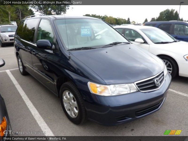 Midnight Blue Pearl / Quartz 2004 Honda Odyssey EX-L