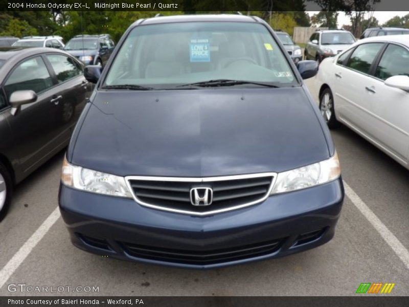 Midnight Blue Pearl / Quartz 2004 Honda Odyssey EX-L