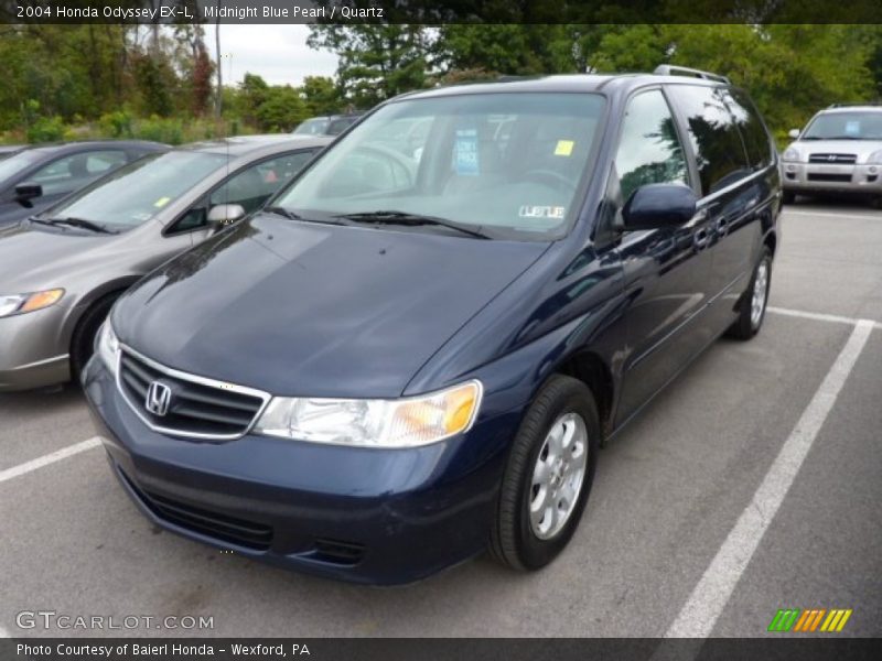 Midnight Blue Pearl / Quartz 2004 Honda Odyssey EX-L