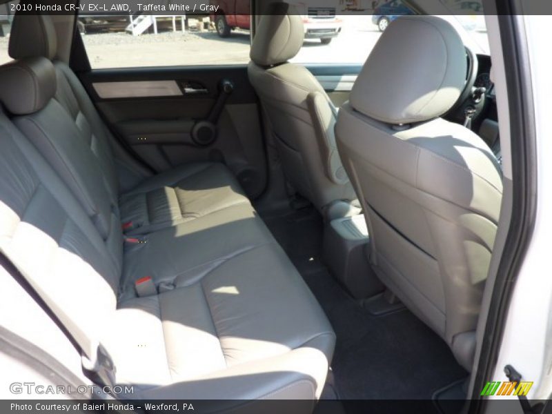 Taffeta White / Gray 2010 Honda CR-V EX-L AWD