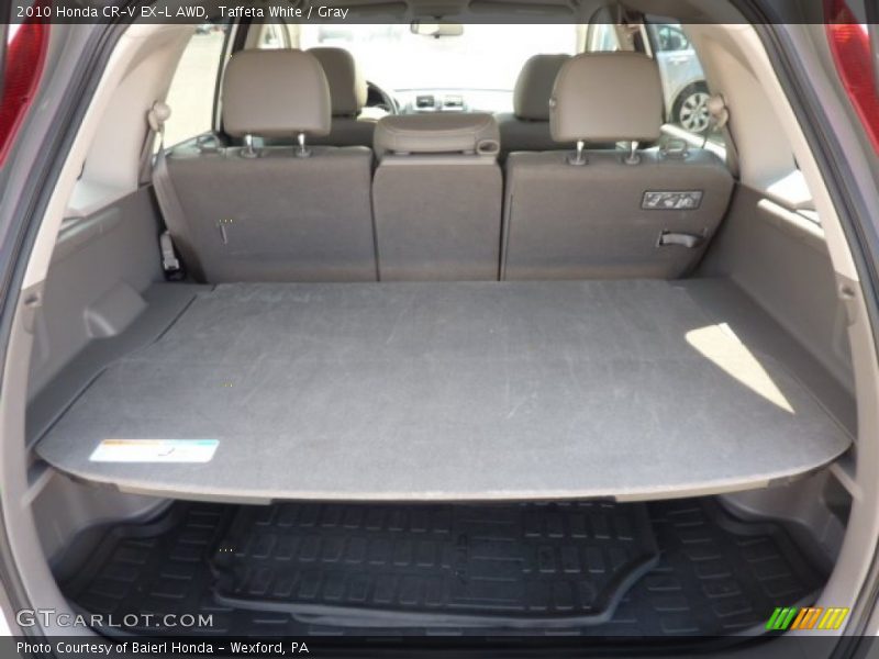 Taffeta White / Gray 2010 Honda CR-V EX-L AWD
