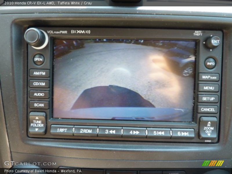 Taffeta White / Gray 2010 Honda CR-V EX-L AWD