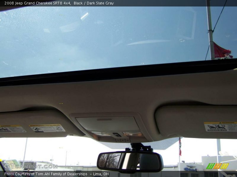 Black / Dark Slate Gray 2008 Jeep Grand Cherokee SRT8 4x4