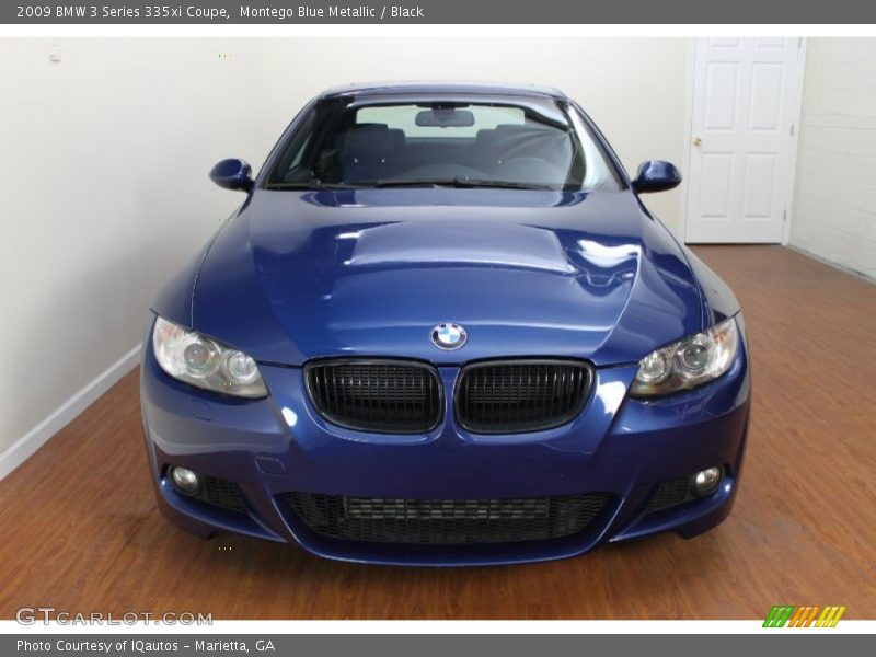 Montego Blue Metallic / Black 2009 BMW 3 Series 335xi Coupe