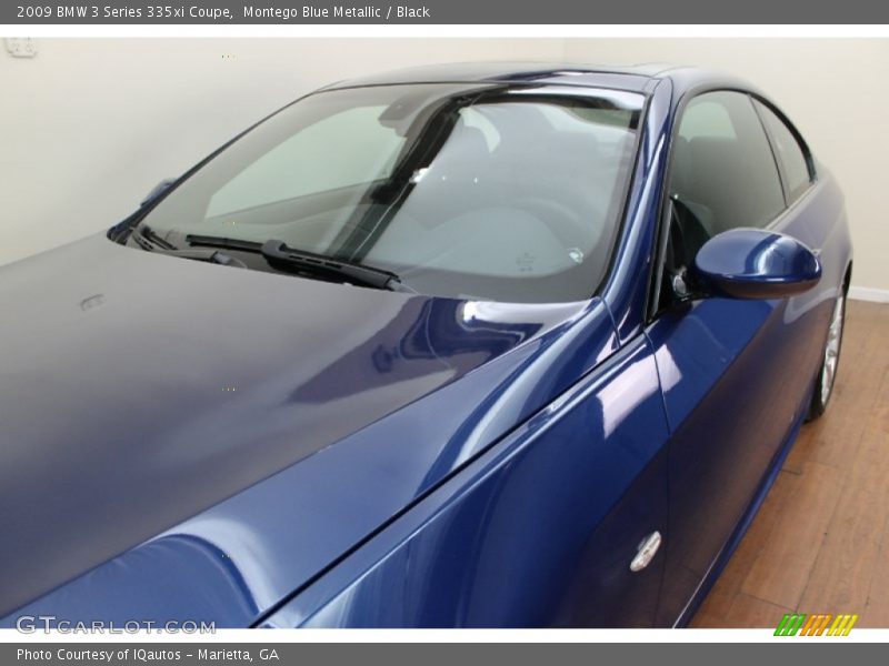 Montego Blue Metallic / Black 2009 BMW 3 Series 335xi Coupe