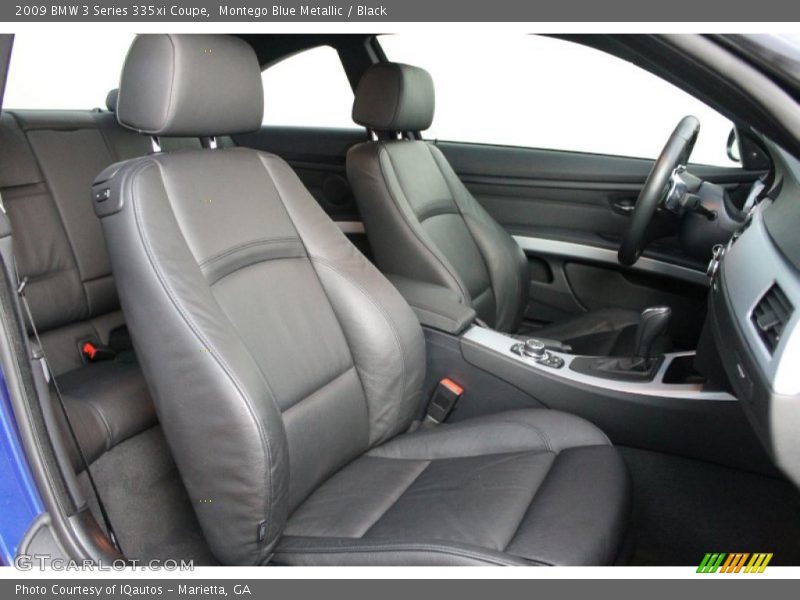  2009 3 Series 335xi Coupe Black Interior