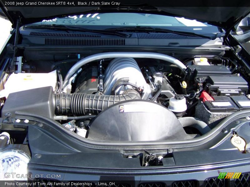 Black / Dark Slate Gray 2008 Jeep Grand Cherokee SRT8 4x4
