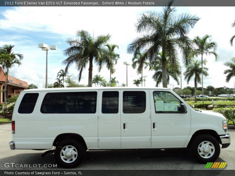  2012 E Series Van E350 XLT Extended Passenger Oxford White
