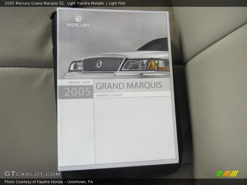 Light Tundra Metallic / Light Flint 2005 Mercury Grand Marquis GS