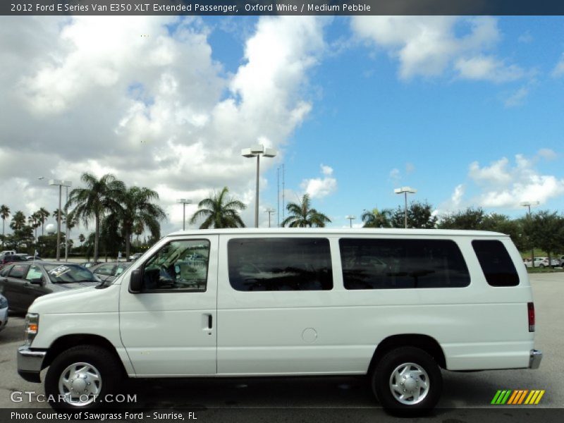  2012 E Series Van E350 XLT Extended Passenger Oxford White