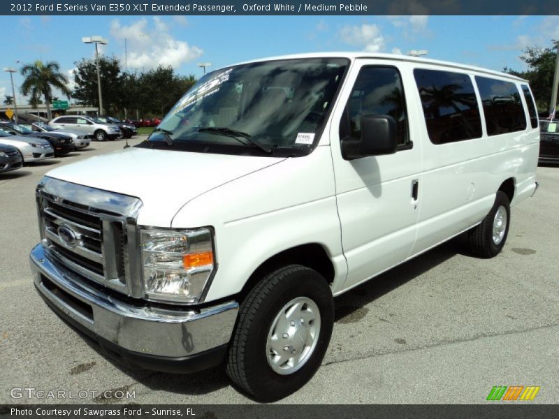 Front 3/4 View of 2012 E Series Van E350 XLT Extended Passenger