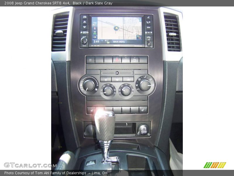 Black / Dark Slate Gray 2008 Jeep Grand Cherokee SRT8 4x4