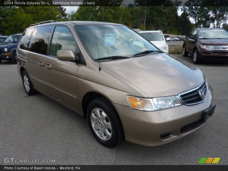 Sandstone Metallic / Ivory 2004 Honda Odyssey EX-L