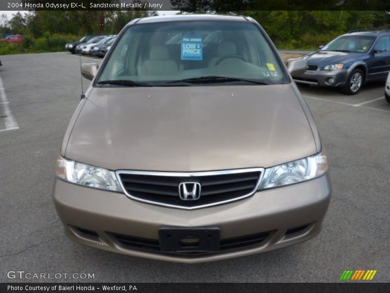 Sandstone Metallic / Ivory 2004 Honda Odyssey EX-L