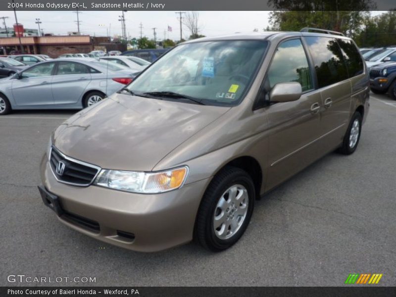 Sandstone Metallic / Ivory 2004 Honda Odyssey EX-L