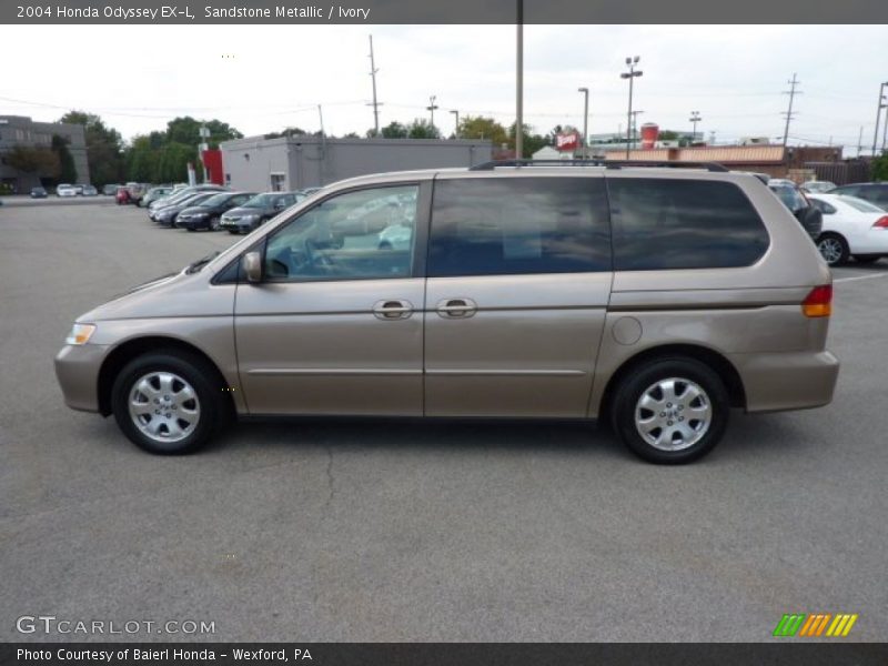 Sandstone Metallic / Ivory 2004 Honda Odyssey EX-L