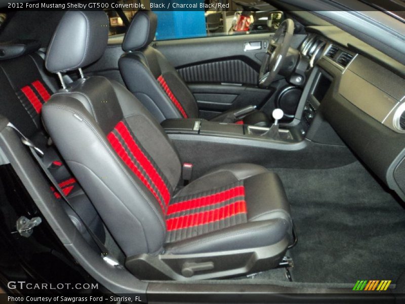 Front Seat of 2012 Mustang Shelby GT500 Convertible