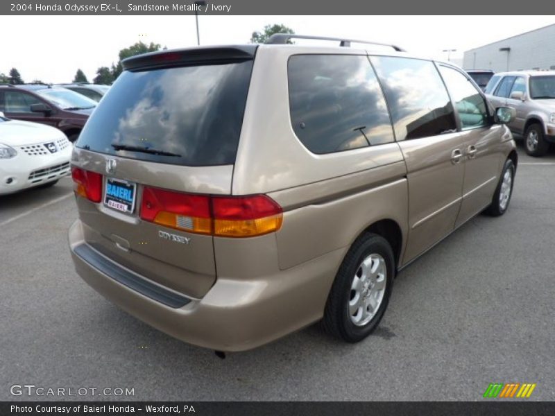 Sandstone Metallic / Ivory 2004 Honda Odyssey EX-L