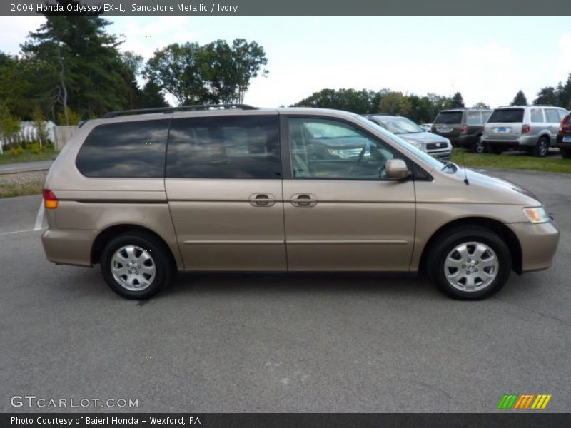 Sandstone Metallic / Ivory 2004 Honda Odyssey EX-L