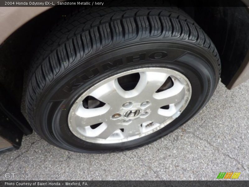 Sandstone Metallic / Ivory 2004 Honda Odyssey EX-L