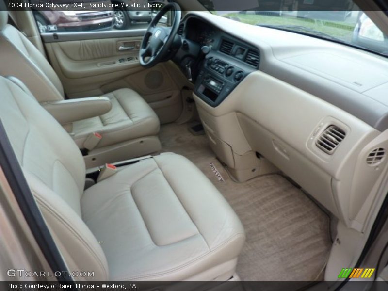 Sandstone Metallic / Ivory 2004 Honda Odyssey EX-L