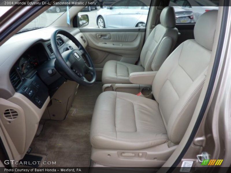 Sandstone Metallic / Ivory 2004 Honda Odyssey EX-L