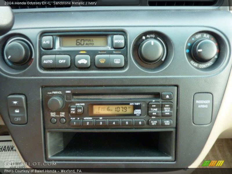 Sandstone Metallic / Ivory 2004 Honda Odyssey EX-L