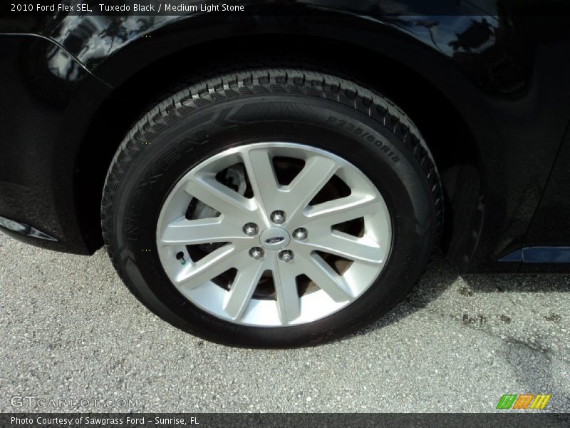 Tuxedo Black / Medium Light Stone 2010 Ford Flex SEL