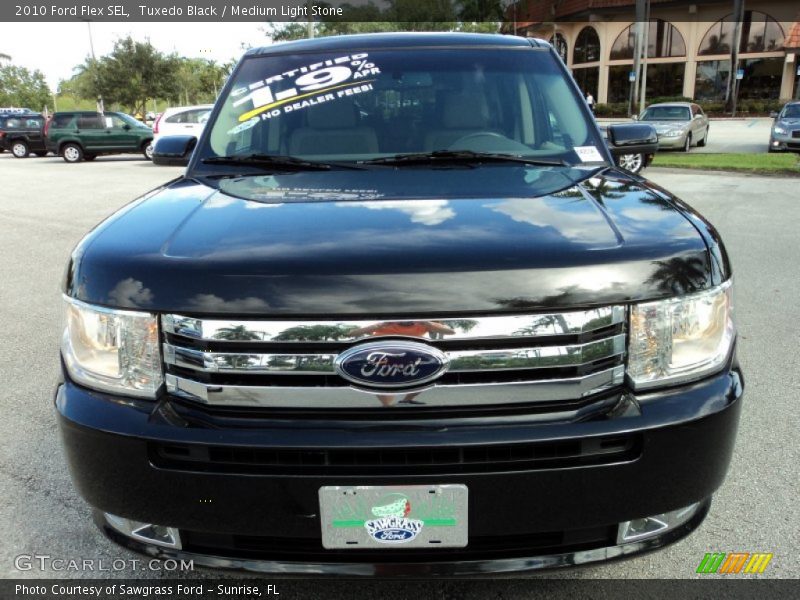 Tuxedo Black / Medium Light Stone 2010 Ford Flex SEL
