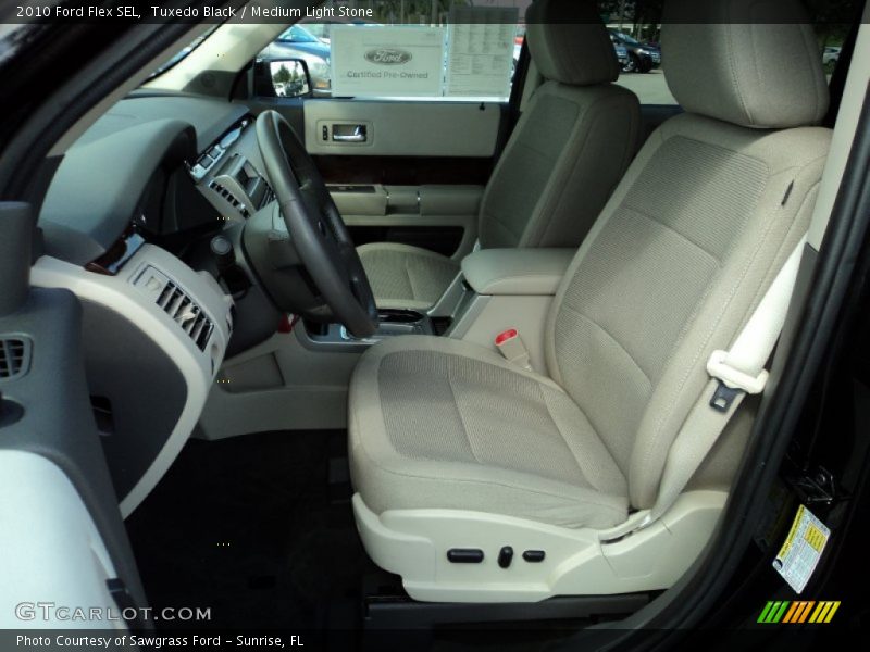 Tuxedo Black / Medium Light Stone 2010 Ford Flex SEL