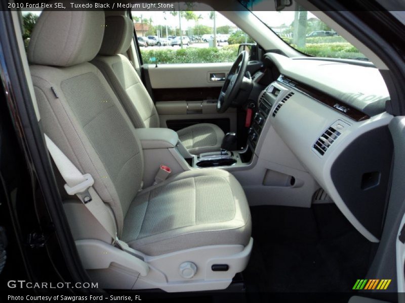 Tuxedo Black / Medium Light Stone 2010 Ford Flex SEL