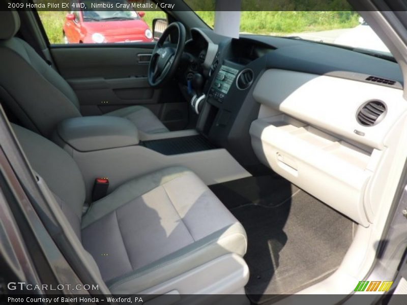 Nimbus Gray Metallic / Gray 2009 Honda Pilot EX 4WD